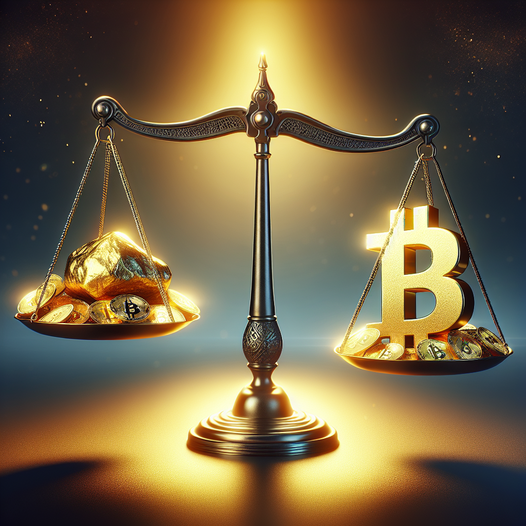Analist: Bitcoin dreigt goud te overvleugelen