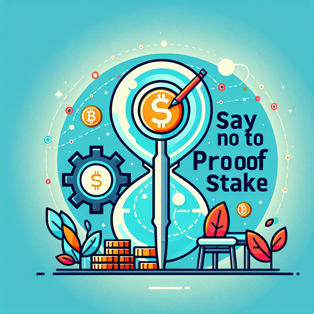 Zeg “Nee” Tegen Proof Of Stake: Tijd Voor Verandering!