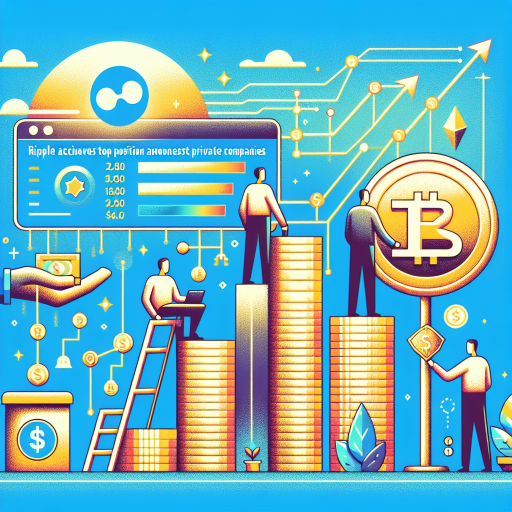 ripple behaalt toppositie tussen grootste privebedrijven