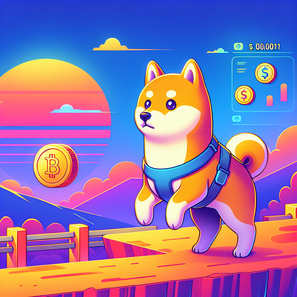 Shiba Inu Neemt Risico: $0,00001 Is Nu Cruciaal