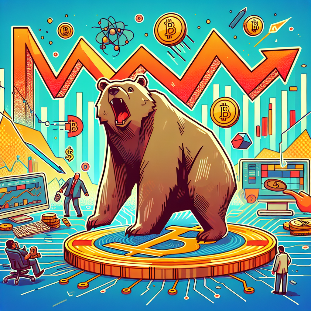bitcoin bearish patroon dreigt een daling tot 42 000