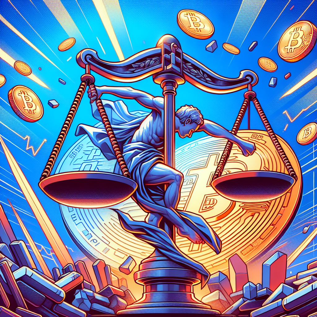 bitcoin balans act de cruciale strijd om de 68000 grens