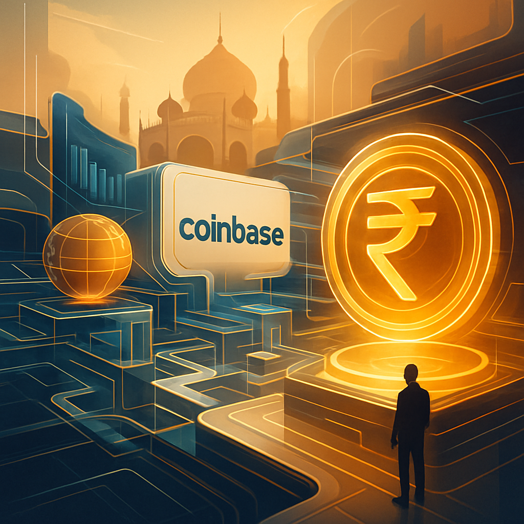 coinbase betreedt india met lancering van lokale valuta in 3 miljard crypto