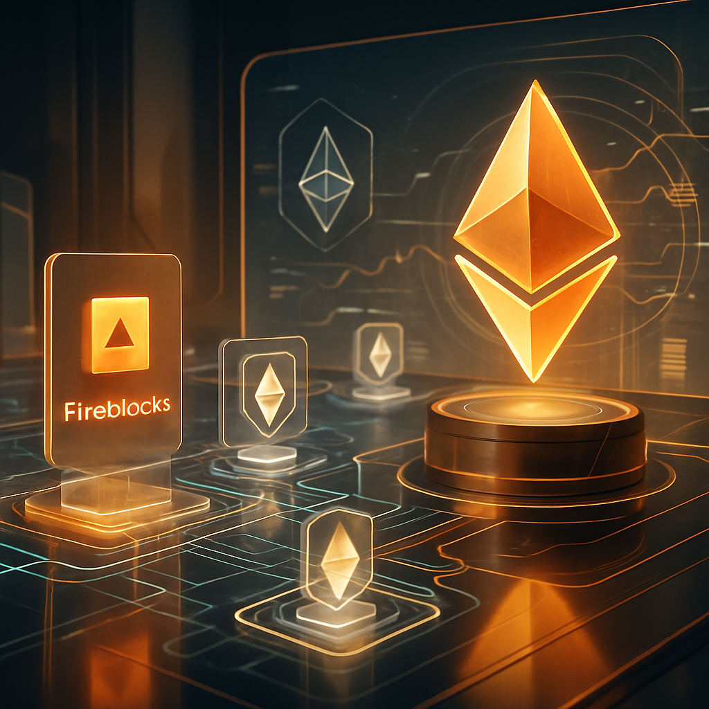 fireblocks lanceert standaardisatie voor institutionele ethereum staking verdubbelt volumes in zes maanden