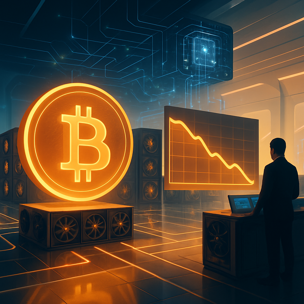 historische daling bitcoin mining moeilijkheidsgraad implicaties voor miners en investeerders