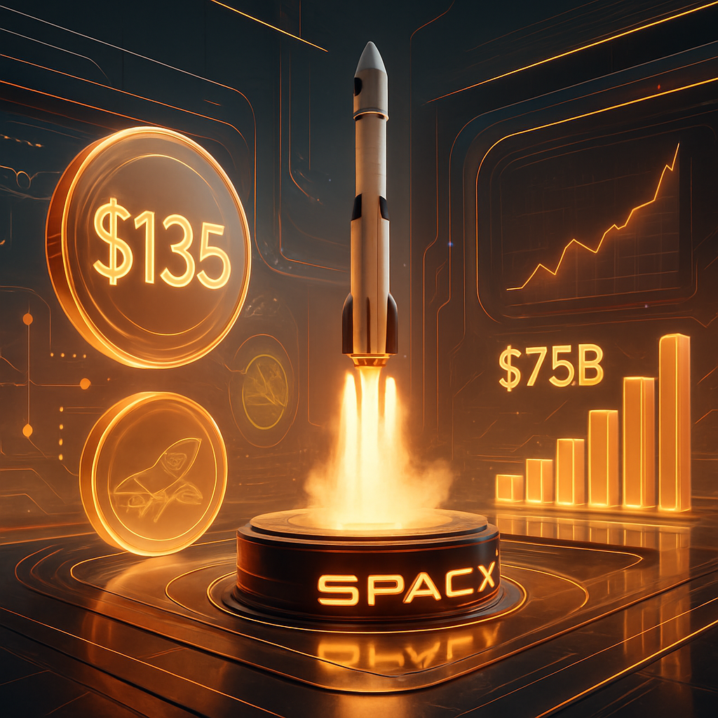 spacex biedt aandelen aan voor 135 haalt 75 miljard op in grootste ipo ooit