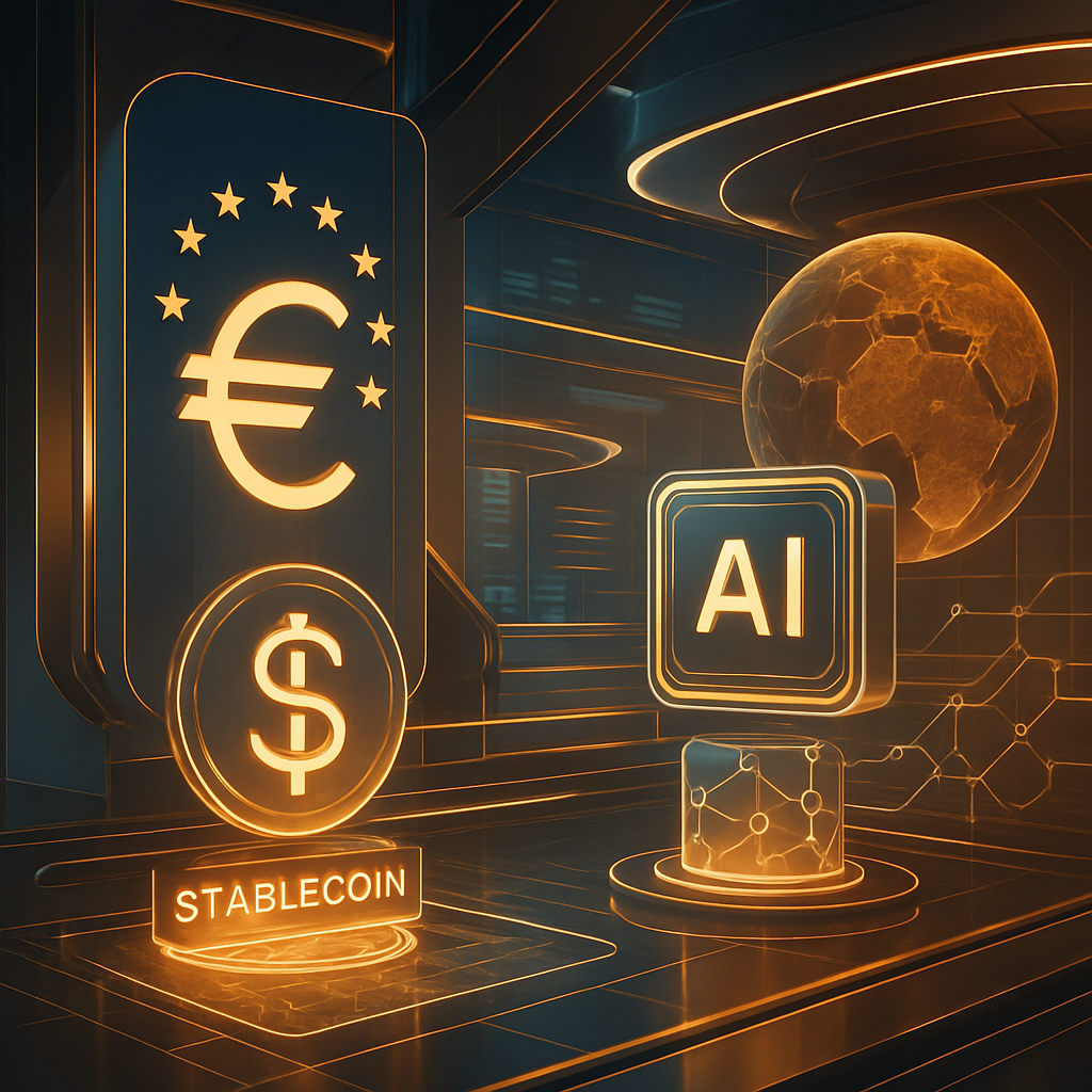 eu overweegt herziening crypto regelgeving in reactie op amerikaanse stablecoin wetgeving