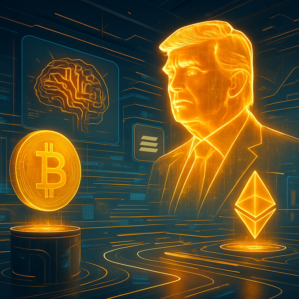 trumps cryptocurrency ondernemingen invloed op politiek en marktwerking